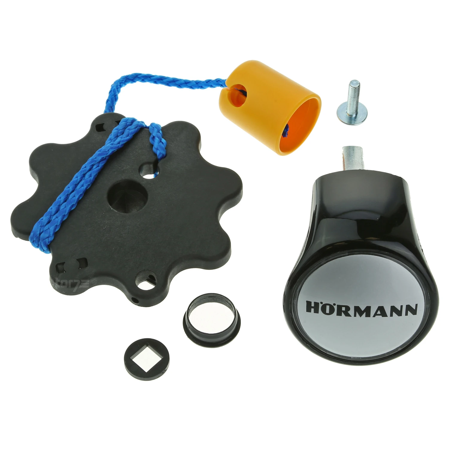 Hörmann Torgriffgarnitur, Kunststoff Schwarz, Für Schwingtore 3 Hörmann Torgriffgarnitur, Kunststoff Schwarz, Für Schwingtore – Bild 3