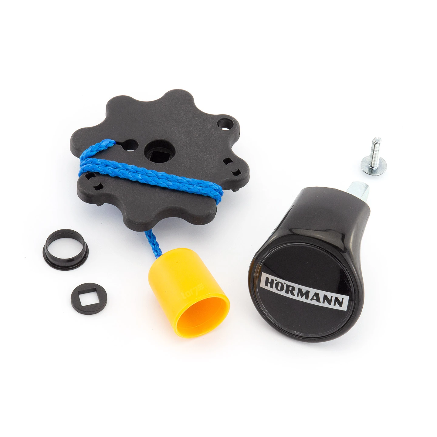 Hörmann Torgriffgarnitur, Kunststoff Schwarz, Für Schwingtore 1 Hörmann Torgriffgarnitur, Kunststoff Schwarz, Für Schwingtore