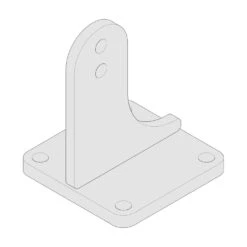SOMMER Torpfostenbeschlag 75/115 Twist 350