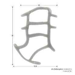 Hörmann Dämpfungsprofil Garagentür 6,20 M 9 Hörmann Dämpfungsprofil Garagentür 6,20 M -Autoteilegeschäft 1347992 hoermann daemmpfungsprofil garagentuer seitenmasse