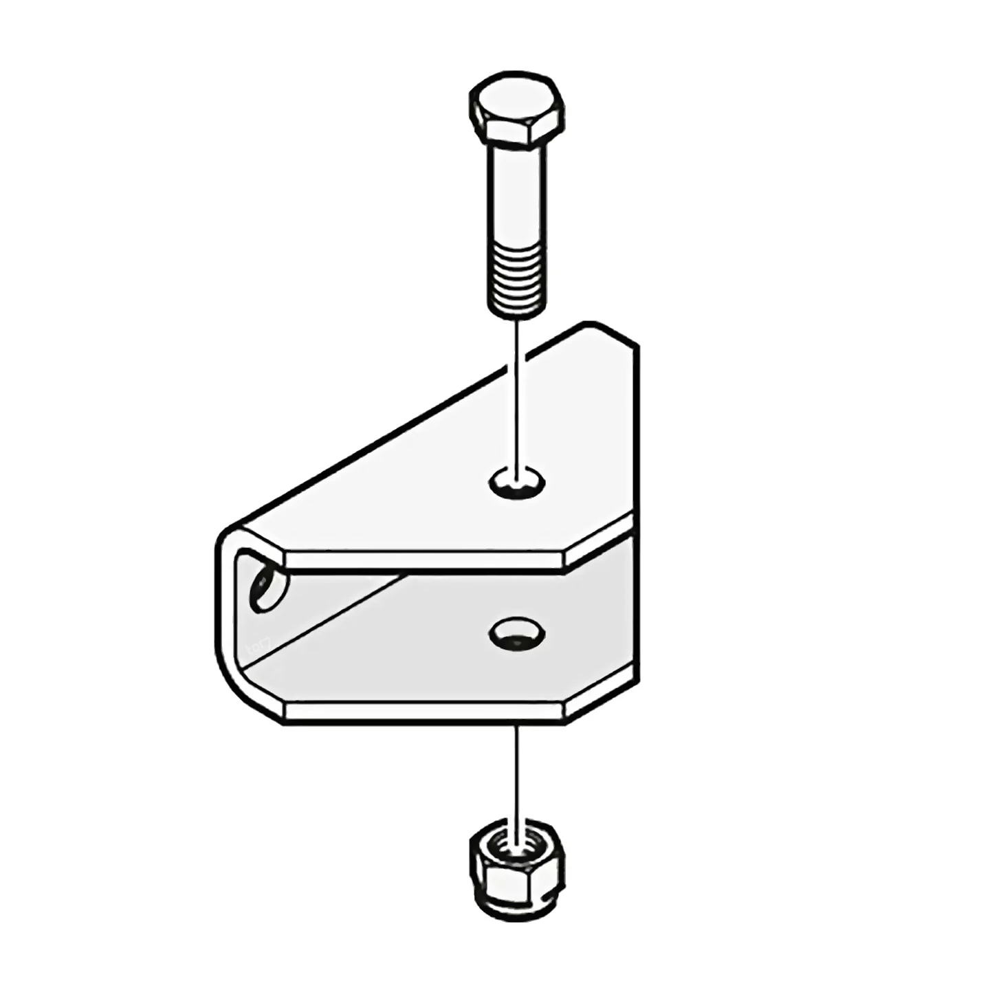 SOMMER Torflügelbeschlag Twist XL, Inkl. Schraube Und Mutter 1 SOMMER Torflügelbeschlag Twist XL, Inkl. Schraube Und Mutter