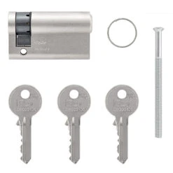 Hörmann Profil-Halbzylinder, 45,5 + 10 Mm, Links, TS 16 -Autoteilegeschäft 3014860 hoermann profil halbzylinder 45 5 10 mm links ts 16 lieferumfang einzeln