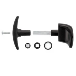 Hörmann Torgriffgarnitur Schwarz, Stiftlänge 73,5 Mm, TS 0,75/1,5/3 -Autoteilegeschäft 3024989 hoermann torgriffgarnitur schwarz stiftlaenge 73 5 mm ts 075 15 3 deteilansicht