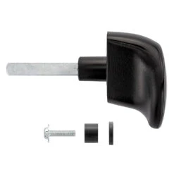 Hörmann Torgriffgarnitur Schwarz, Stiftlänge 73,5 Mm, TS 0,75/1,5/3 -Autoteilegeschäft 3024989 hoermann torgriffgarnitur schwarz stiftlaenge 73 5 mm ts 075 15 3 seitenansicht