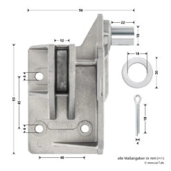 Hörmann Aufsetzstück, Beschlagsart N, Links -Autoteilegeschäft 3027708 hoermann aufsetzstueck beschlagsart n links bemassung 1