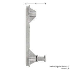 Hörmann Verschlussbolzen, Tore Mit Kassette Oder Ohne Sicke -Autoteilegeschäft 3038947 hoermann verschlussbolzen fuer tore ohne sicke oder mit kassette bemassung 2