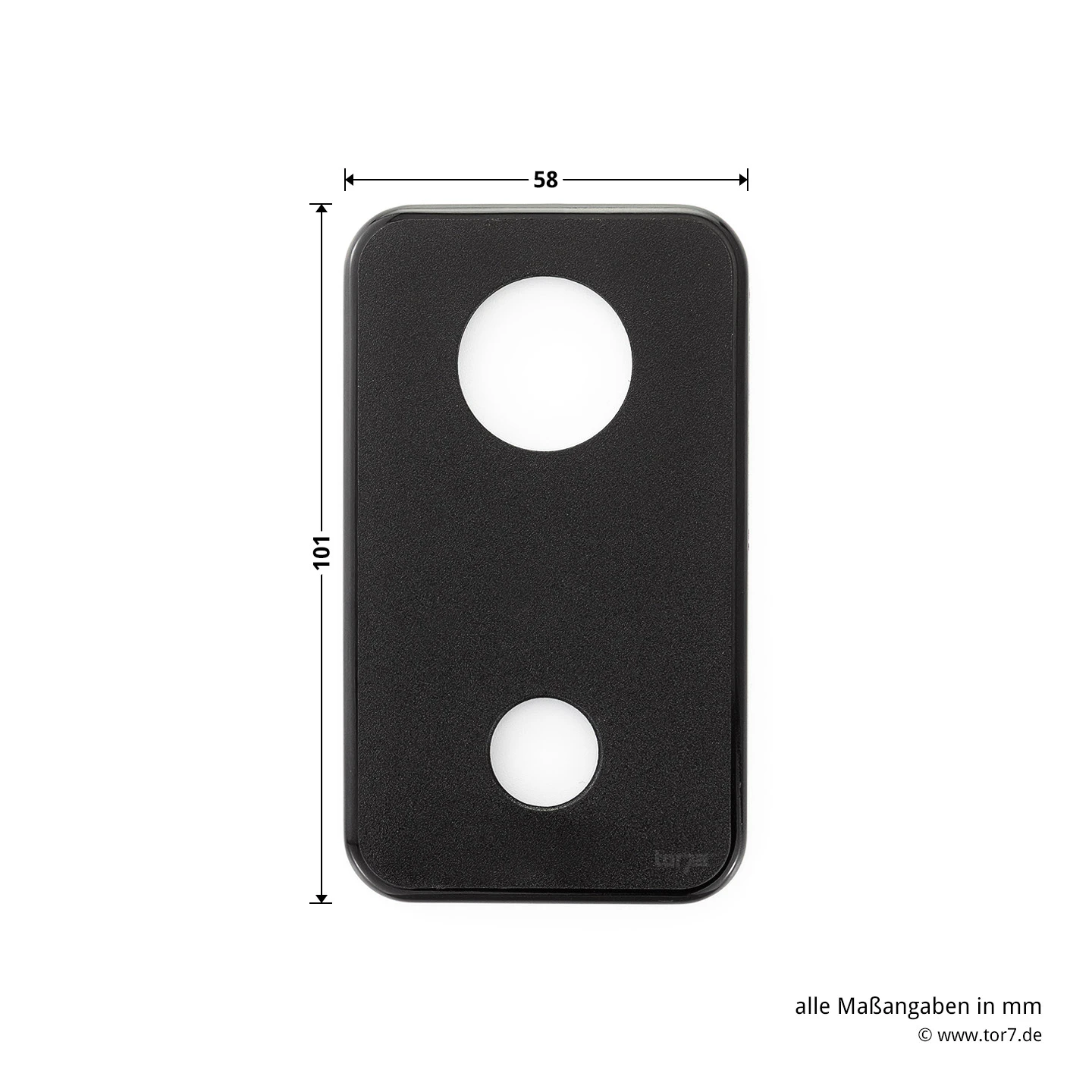 Hörmann Torgriffgarnitur, TS 42,5 Mm, Kunststoff Schwarz, PZ 4 Hörmann Torgriffgarnitur, TS 42,5 Mm, Kunststoff Schwarz, PZ – Bild 4