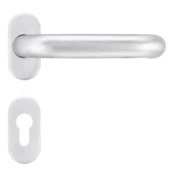 Hörmann Drückergarnitur, Edelstahl Gebürstet, PZ