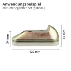 Hörmann Auflaufbock Als Bodenanschlag Für Drehtore -Autoteilegeschäft 436234 hoermann auflaufbock als bodenanschlag fuer drehtore anwendung