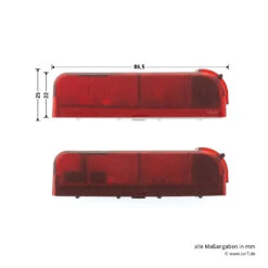 Hörmann Einweg-Lichtschranke EL 101 -Autoteilegeschäft 436294 hoermann einweg lichtschranke el 101 breite laenge seitenansicht