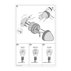 Hörmann LED Signalleuchte SLK Gelb 230 V -Autoteilegeschäft 436516 hoermann led signalleuchte slk gelb 230 v anleitung