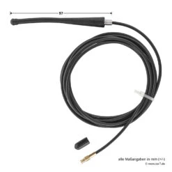 Hörmann Externe Antenne Für Empfänger HER 2, BiSecur -Autoteilegeschäft 436969 hoermann externe antenne fuer empfaengerher 2 bisecur masse