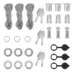 Hörmann Notentriegelung NET 5-3, 3er Set, Gleichschließend -Autoteilegeschäft 436999 hoermann notentriegelung net 5 3 3er set gleichschl lieferumfang