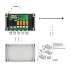 Hörmann 4-Kanal-Relais-Empfänger HER 4, 40 MHz -Autoteilegeschäft 437065 hoermann 4 kanal relais empfaenger her 4 40 mhz lieferumfang