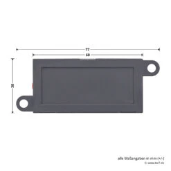 Hörmann 1-Kanal-Empfänger HE 1, 26,995 MHz -Autoteilegeschäft 437241 hoermann 1 kanal empfaenger he 1 26 995 mhz breite laenge