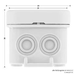 Hörmann 2-Kanal-Relais-Empfänger HET 24, 868 MHz -Autoteilegeschäft 437517 hoermann 2 kanal relais empfaenger het24 868 mhz breite hoehe