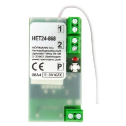 Hörmann 2-Kanal-Relais-Empfänger HET 24, 868 MHz -Autoteilegeschäft 437517 hoermann 2 kanal relais empfaenger het24 868 mhz oben
