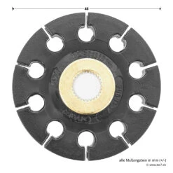Hörmann Antriebsscheibenhalter Mit Antriebsscheibe Für FS10 -Autoteilegeschäft 437747 hoermann antriebsscheibenhalter mit antriebsscheibe fuer fs10 scheibe durchmesser