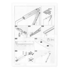 Hörmann Glastür Gleitschiene 554 Mm PortaMatic, Silber -Autoteilegeschäft 437899 hoermann glastuer gleitschiene 554 mm portamatic doortronic silber montagenanleitung