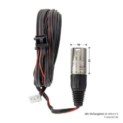 Hörmann Verbindungsleitung ProMatic Akku, 5 M -Autoteilegeschäft 438959 hoermann verbindungsleitung zl24 5 m bemassung