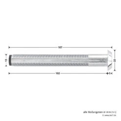 Hörmann Hülse Notentriegelung NET 13 5 Hörmann Hülse Notentriegelung NET 13 -Autoteilegeschäft 439782 hoermann huelse notentriegelung net 13 masse