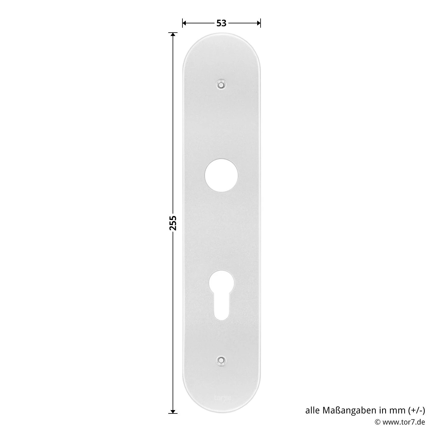 Hörmann FS Panikgarnitur D110 Langschild PZ ES2, Alu 9 Hörmann FS Panikgarnitur D110 Langschild PZ ES2, Alu – Bild 9