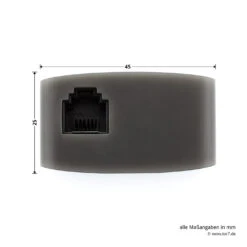 Hörmann Adapterplatine HAP 1 HCP -Autoteilegeschäft 4510204 hoermann adapterplatine hap 1 hcp masse seitenansicht