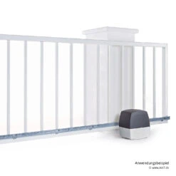 Hörmann Schiebetorantrieb EcoStar Portronic-S 4000 -Autoteilegeschäft 4511230 hoermann schiebetorantrieb ecostar portronic s 4000 montagebeispiel