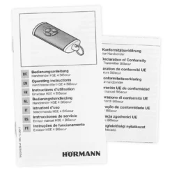 Hörmann Handsender HSE 4, BiSecur, Anthrazitgrau -Autoteilegeschäft 4511573 hoermann handsender hse 4 bisecur anthrazitgrau anleitung