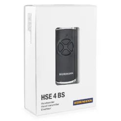 Hörmann Handsender HSE 4, BiSecur, Anthrazitgrau -Autoteilegeschäft 4511573 hoermann handsender hse 4 bisecur anthrazitgrau verpackung