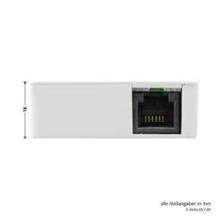 Hörmann Homematic IP-Gateway 19 Hörmann Homematic IP-Gateway -Autoteilegeschäft 4511629 hoermann homematic ip gateway masse seitenansicht