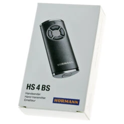 Hörmann Handsender HS 4, BiSecur, Struktur Schwarz -Autoteilegeschäft 4511724 hoermann handsender hs 4 bisecur struktur schwarz verpackung