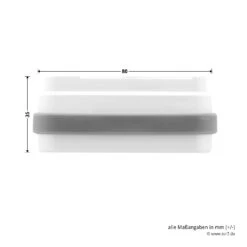 Hörmann Bluetooth-Antenne BTA 800 17 Hörmann Bluetooth-Antenne BTA 800 -Autoteilegeschäft 4511829 hoermann bluetooth antenne bta 800 masse seitenansicht