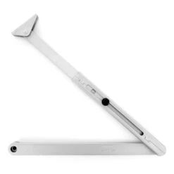 Hörmann GEZE Türschließer TS 4000, Silber -Autoteilegeschäft 453030 geze tuerschliesser ts 4000 silber mit gestaenge arm ausgezogen