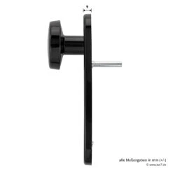 Hörmann Feuerschutz-Wechselgarnitur Typ D110 In Kunststoff Schwarz -Autoteilegeschäft 454685 hoermann feuerschutz wechselgarnitur typ d 110 in kunststoff schwarz griff aussen tiefe