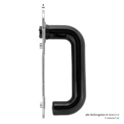 Hörmann Feuerschutz-Wechselgarnitur Typ D110 In Kunststoff Schwarz -Autoteilegeschäft 454685 hoermann feuerschutz wechselgarnitur typ d 110 in kunststoff schwarz griff innen tiefe