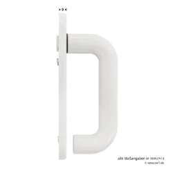 Hörmann FS Wechselgarnitur D110 Kurzschild PZ, Weiß -Autoteilegeschäft 454688 hoermann fs wechselgarnitur d 110 pz kurzschild polyamid weiss gleitlager griff masse