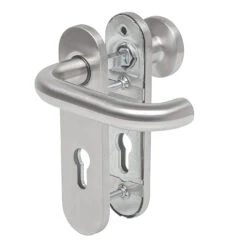 Hörmann FS Wechselgarnitur D110 Kurzschild PZ, Edelstahl -Autoteilegeschäft 454690 hoermann fs wechselgarnitur d 110 kurzschild pz gleitlager knopf k 130 edelstahl perspektieve 1