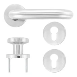 Hörmann FS Wechselgarnitur D110 Rosette PZ, Edelstahl