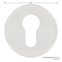 Hörmann FS Wechselgarnitur D110 Rosette PZ, Edelstahl 17 Hörmann FS Wechselgarnitur D110 Rosette PZ, Edelstahl -Autoteilegeschäft 454742 hoermann fs wechselgarnitur d110 pz rosette edelstahl gleitlager durchmesser