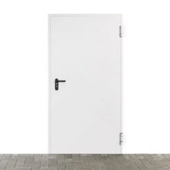 Hörmann Mehrzwecktür D65-1 OD -Autoteilegeschäft 460436 hoermann mehrzwecktuer d65 1 od geschlossen