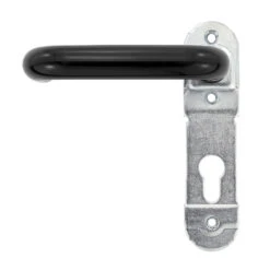 Hörmann FS Drückergarnitur D110 Kurzschild PZ, Schwarz 13 Hörmann FS Drückergarnitur D110 Kurzschild PZ, Schwarz -Autoteilegeschäft 498165 hoermann fs drueckergarnitur d 110 kurzschild pz gleitlager polyamid schwarz links bild 2