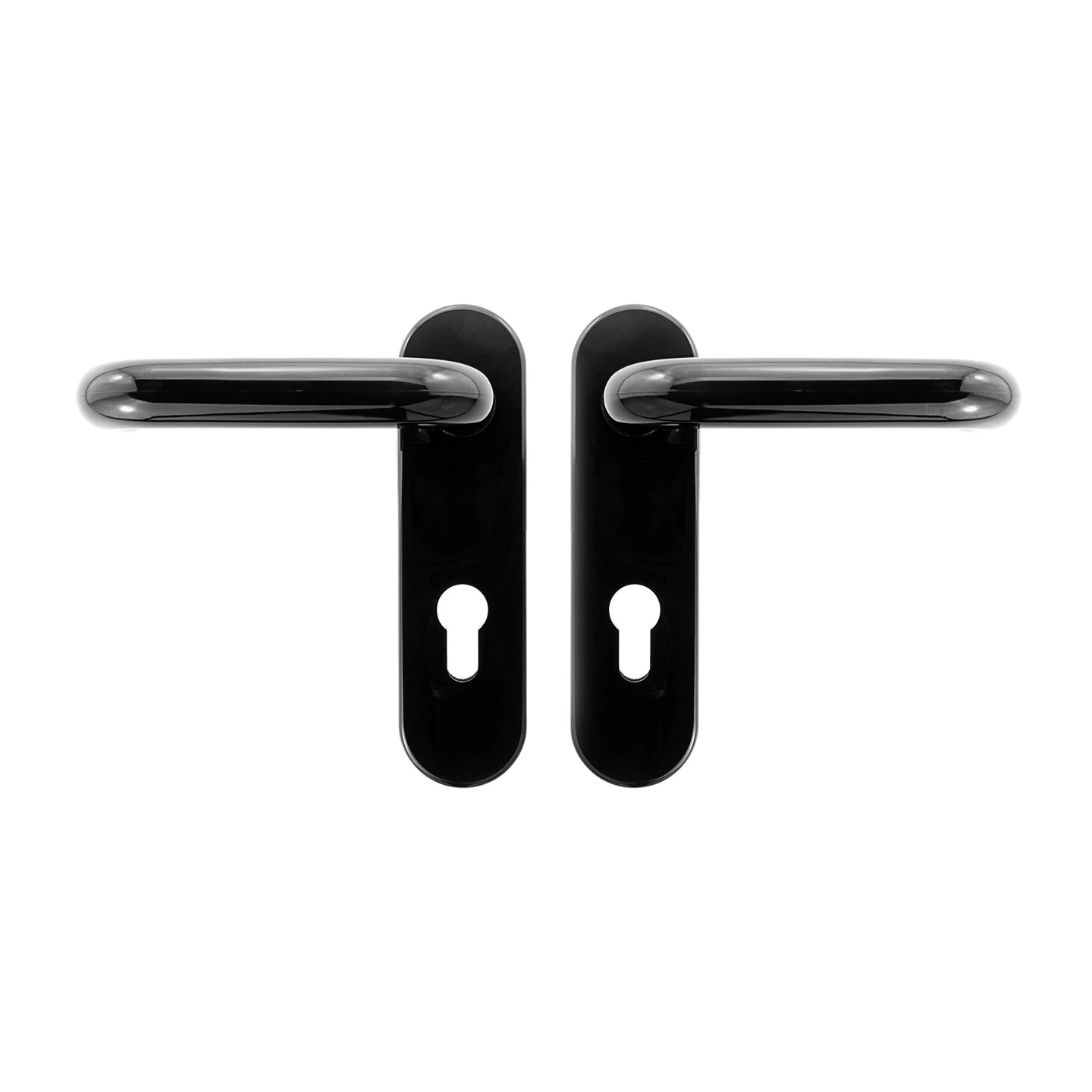 Hörmann FS Drückergarnitur D110 Kurzschild PZ, Schwarz 5 Hörmann FS Drückergarnitur D110 Kurzschild PZ, Schwarz – Bild 5