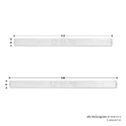 Hörmann FS Drückergarnitur D110 Rosette PZ, Alu -Autoteilegeschäft 535346 hoermann fs drueckergarnitur d110 pz rosette alu f1 gleitlager masse stift