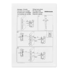 Hörmann FS Wechselgarnitur D210 Kurzschild PZ, Edelstahl -Autoteilegeschäft 545723 hoermann fs wechselgarnitur d210 pz kurzschild edelstahl gleitlager anleitung
