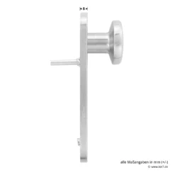 Hörmann FS Wechselgarnitur D210 Kurzschild PZ, Edelstahl -Autoteilegeschäft 545723 hoermann fs wechselgarnitur d210 pz kurzschild edelstahl gleitlager knauf masse