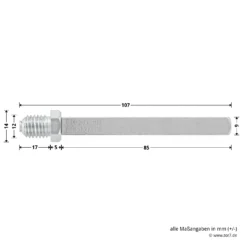 Hörmann FS Wechselgarnitur D210 Kurzschild PZ, Edelstahl -Autoteilegeschäft 545723 hoermann fs wechselgarnitur d210 pz kurzschild edelstahl gleitlager stift masse