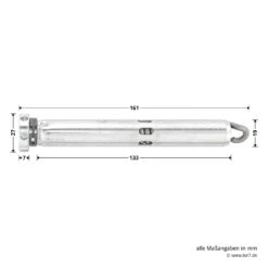 Hörmann Federbandbolzen-Set FH 615-20 -Autoteilegeschäft 547584b hoermann federbandbolzen set fh 615 20 masse federbolzen