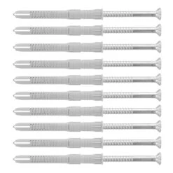 Hörmann Dübelpaket D54, OD-Stahltüren, T30 Brandschutztüren -Autoteilegeschäft 548784 hoermann duebelpaket d54 10x100 mit senkkopfschraube torx mauerwerk beton 10 stueck lieferumfang