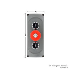 Hörmann Drucktaster DTNA 30 -Autoteilegeschäft 637043 drucktaster dtna 30 breite hoehe